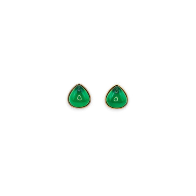 Turim Green Agate Earrings