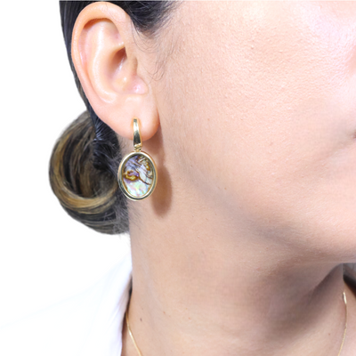 Taranto Abalone Earrings