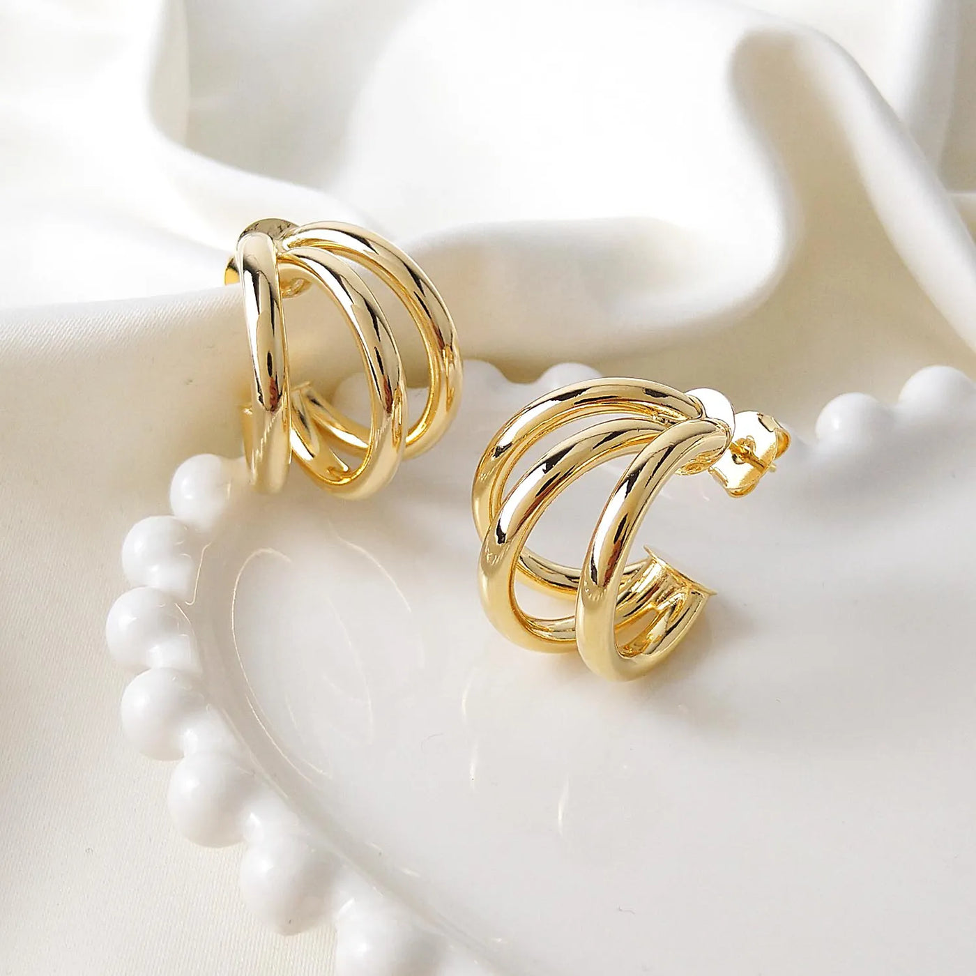 Silvia Hoop Earrings