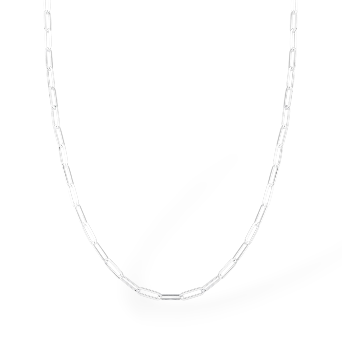 Giorgia Link Chain Necklace - Sterling Silver